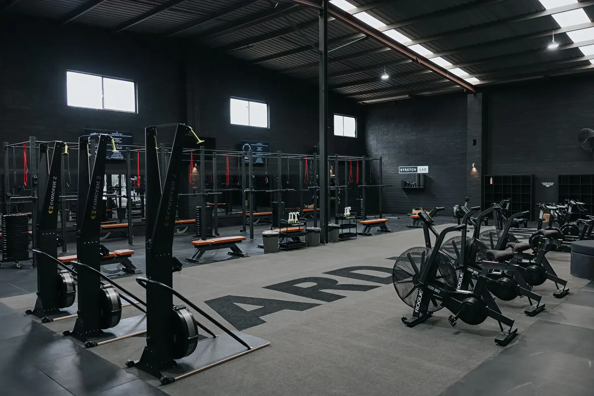 Premium gym environment
